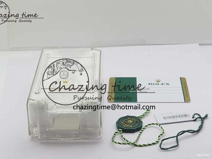 MiroTime 0327 Tailored DateJust 41 126334 904L SS VSF 1:1 Best Edition Blue Dial on 904L Jubilee Bracelet VS 2646